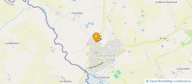 localisation de l'entreprise JOCYA PAPIN  SAINT-AMAND-SUR-SEVRE