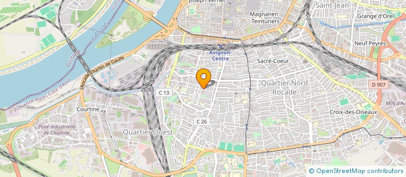 localisation de l'entreprise JOCYRSTEPH  AVIGNON