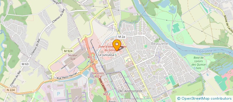 localisation de l'entreprise JOCYSERVICES  BEAUZELLE