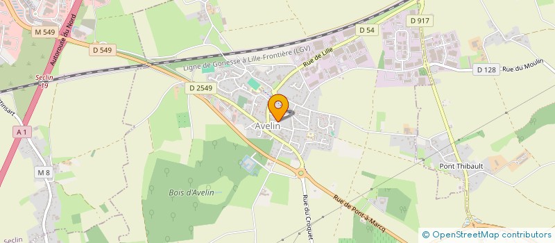 localisation de l'entreprise JOD  AVELIN