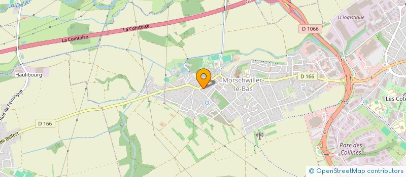 localisation de l'entreprise JODA  MORSCHWILLER-LE-BAS