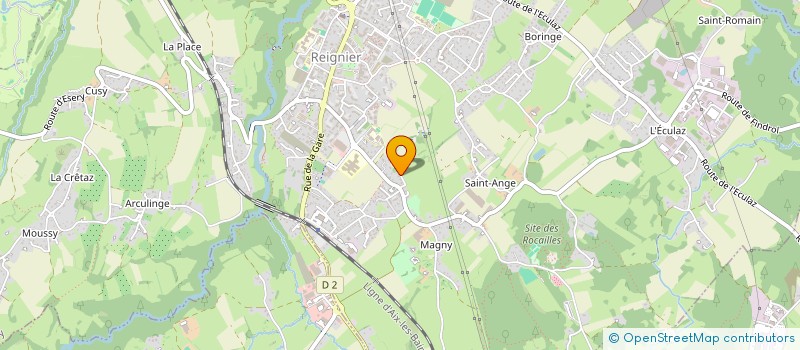 localisation de l'entreprise JODA à REIGNIER-ESERY