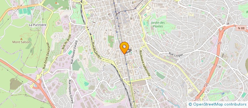 localisation de l'entreprise JODAL  SAINT-ETIENNE