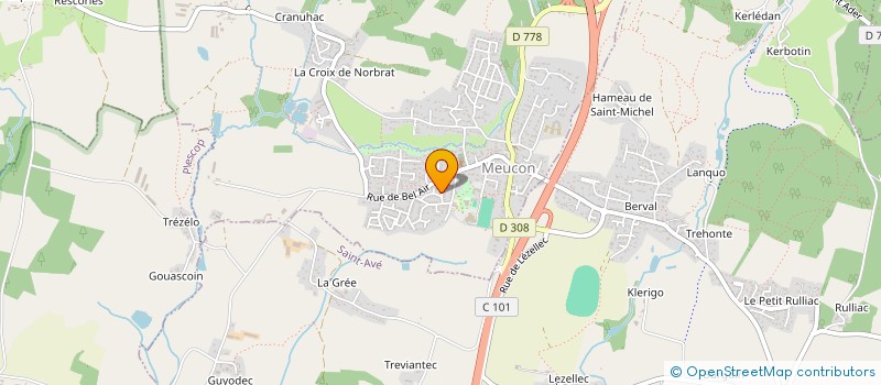 localisation de l'entreprise JODALICE  MEUCON