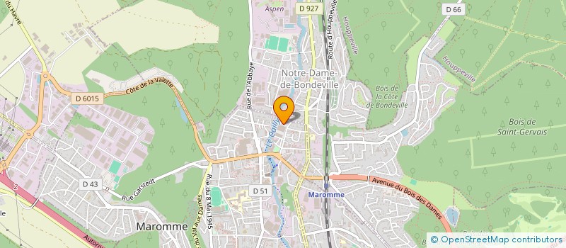 localisation de l'entreprise JODAN  MAROMME