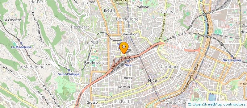 localisation de l'entreprise JODDY à NICE