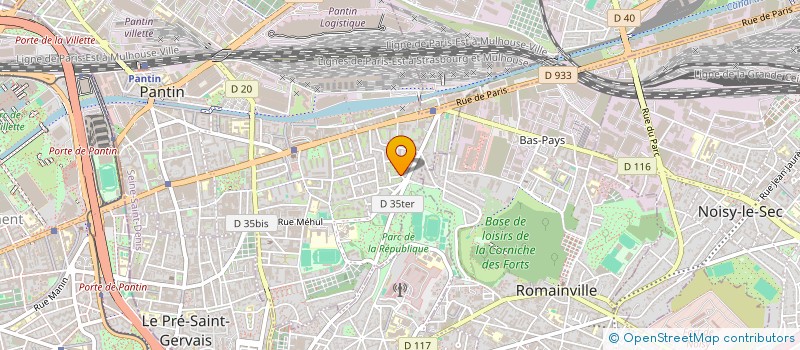 localisation de l'entreprise JODE PARTNER à PANTIN