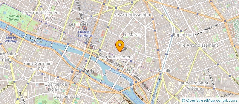 localisation de l'entreprise JODIA ELECTRONIC à PARIS