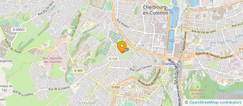 localisation de l'entreprise JODIE  CHERBOURG-EN-COTENTIN