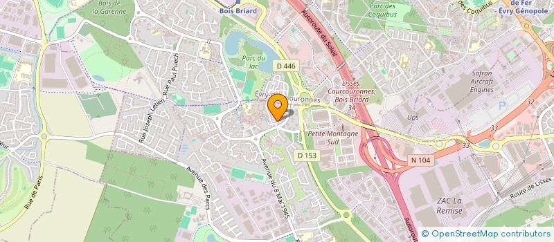 localisation de l'entreprise JODIE DOM SERVICES  LISSES