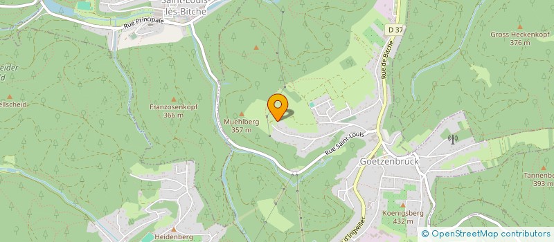 localisation de l'entreprise JODILE  GOETZENBRUCK