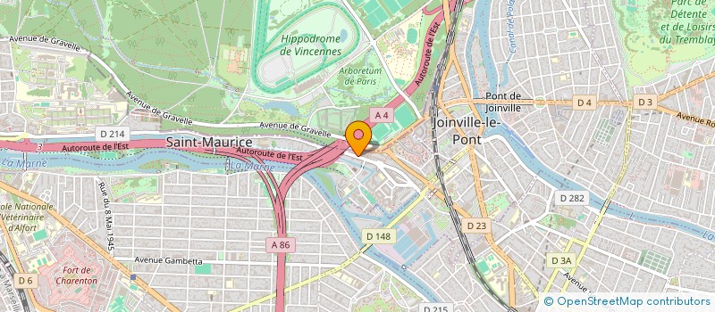 localisation de l'entreprise JODIM à SAINT-MAURICE