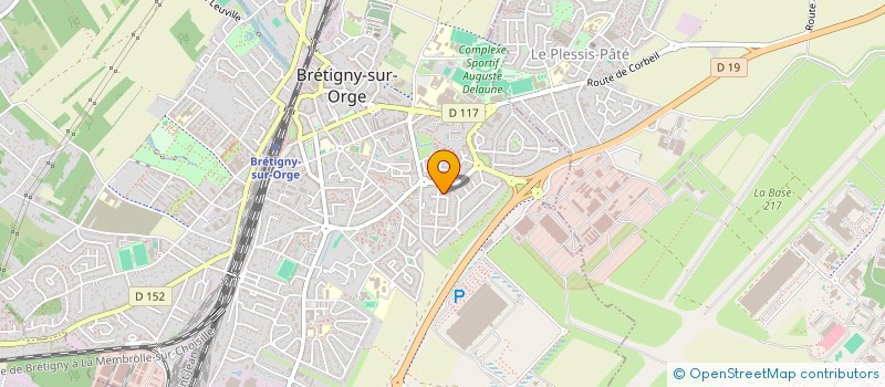 localisation de l'entreprise JODO à BRETIGNY-SUR-ORGE