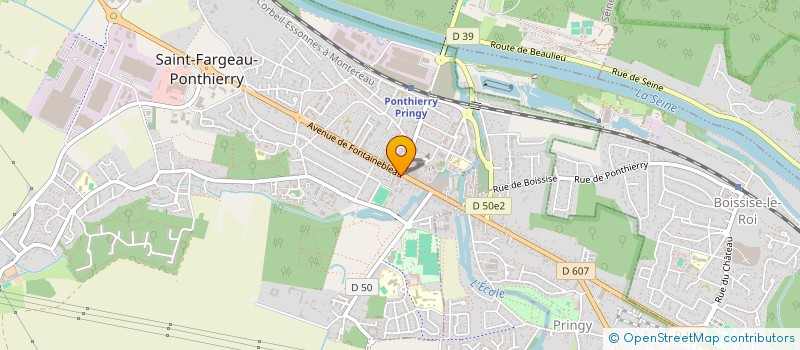 localisation de l'entreprise JOE  PRINGY