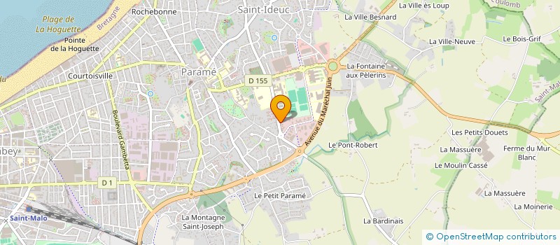 localisation de l'entreprise JOE  SAINT-MALO