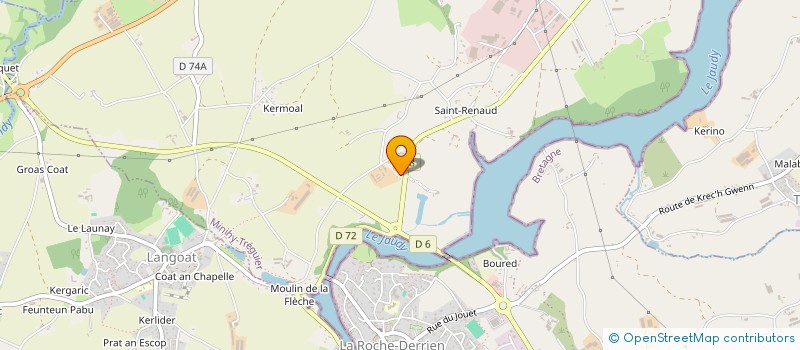 localisation de l'entreprise JOE BAR TEAM 22  MINIHY-TREGUIER