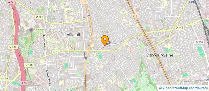 localisation de l'entreprise JOE PRODUCTION à VILLEJUIF