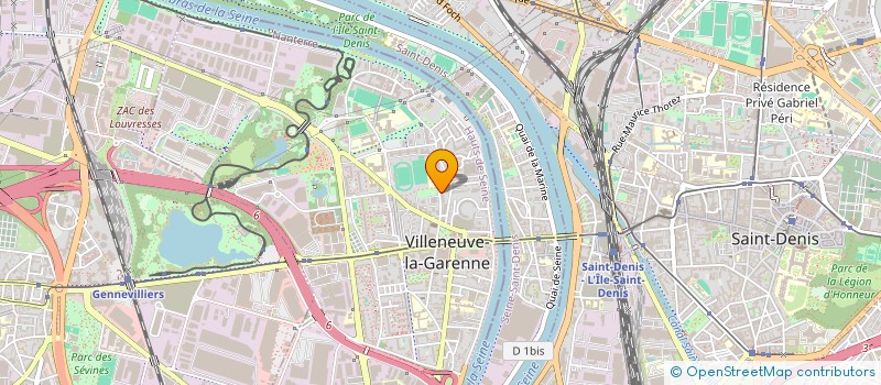 localisation de l'entreprise JOE - RENOVATION  VILLENEUVE-LA-GARENNE