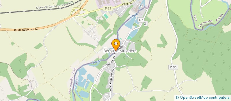localisation de l'entreprise JOE SAYEGH EVENTS à BEROU-LA-MULOTIERE