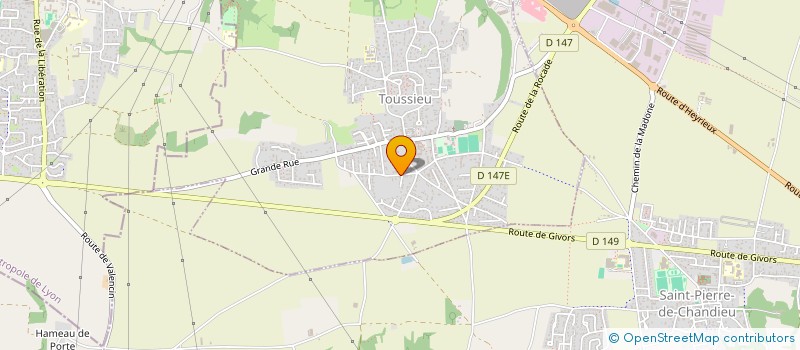 localisation de l'entreprise JOE VERMEILLE  TOUSSIEU