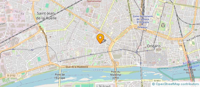 localisation de l'entreprise JOEA INVESTISSEMENTS à ORLEANS