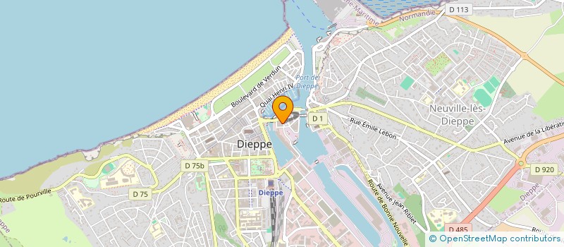 localisation de l'entreprise JOEANNA  DIEPPE