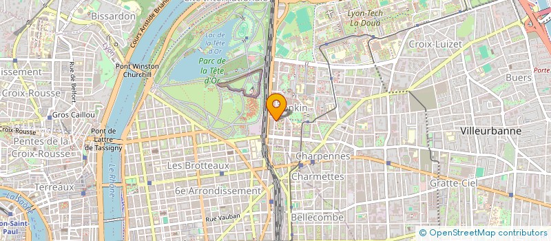 localisation de l'entreprise JOED BEAUTY  VILLEURBANNE