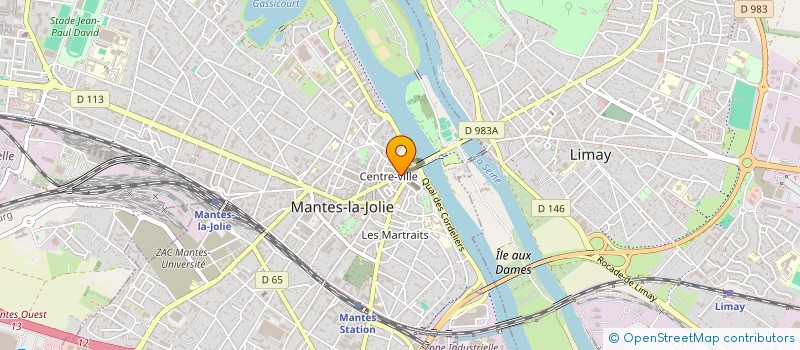 localisation de l'entreprise JOEL à MANTES-LA-JOLIE