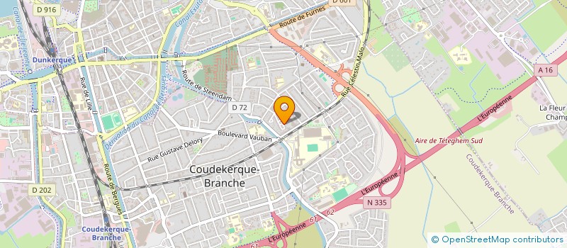 localisation de l'entreprise JOEL AUTO GARAGE à DUNKERQUE