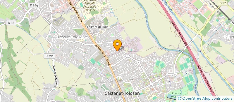 localisation de l'entreprise JOEL BE  AUZEVILLE-TOLOSANE