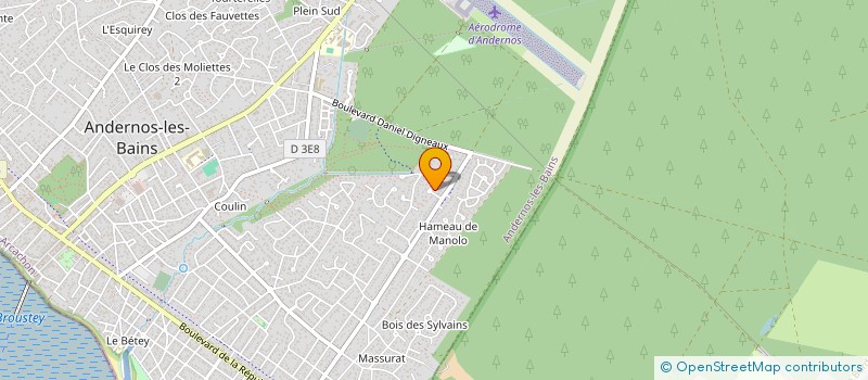 localisation de l'entreprise JOEL CLAVE JEUX ET SPORTS  SAILHAN