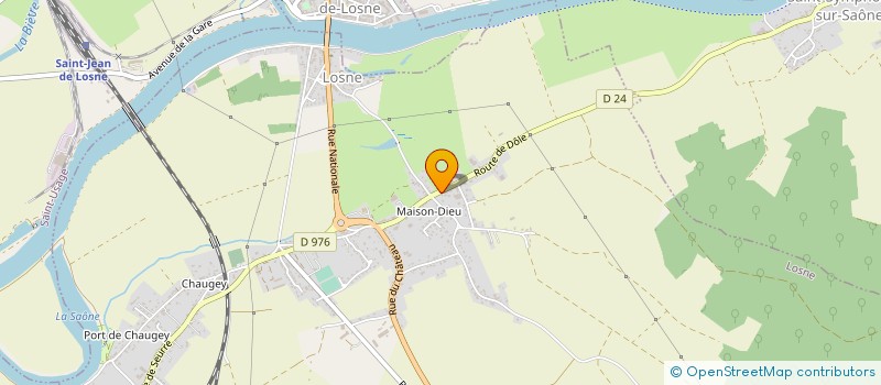 localisation de l'entreprise JOEL DEMANGE à LOSNE