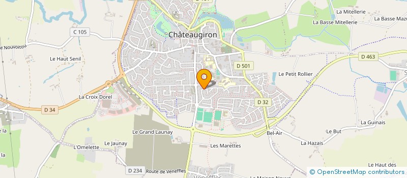 localisation de l'entreprise JOEL ET COMPAGNIE  CHATEAUGIRON