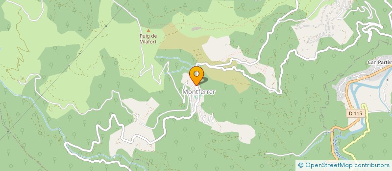 localisation de l'entreprise JOEL ET PATRICK  MONTFERRER