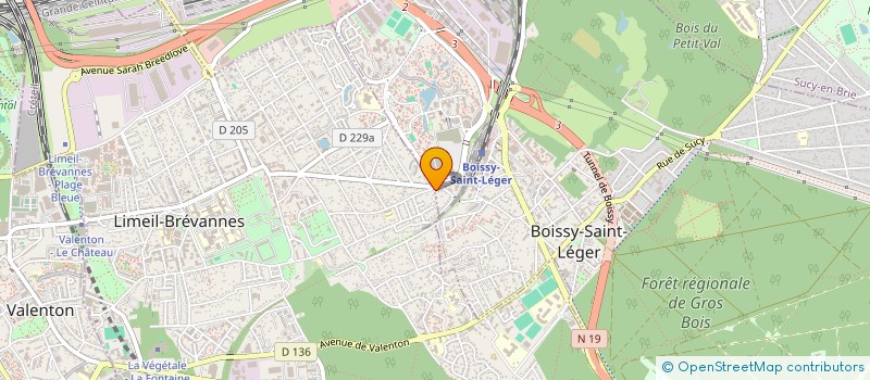 localisation de l'entreprise JOEL GREMY BATIMENT à BOISSY ST LEGER