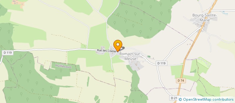 localisation de l'entreprise JOEL HENRIOT TRAVAUX PUBLICS  BETHENY