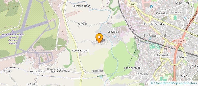 localisation de l'entreprise JOEL RIGOUSSEN  PLOEMEUR