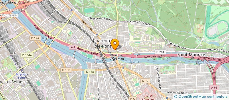 localisation de l'entreprise JOEL ROSERAU DESIGN CONSULTANT à CHARENTON-LE-PONT