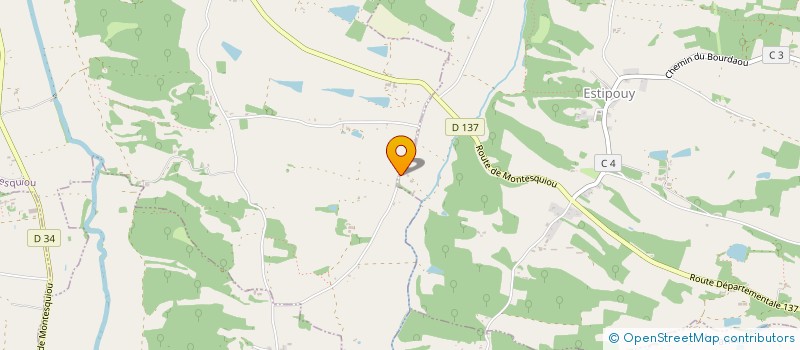 localisation de l'entreprise JOEL SALLES  ESTIPOUY