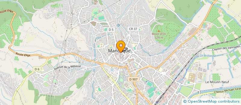 localisation de l'entreprise JOEL VILCOQ à MANOSQUE