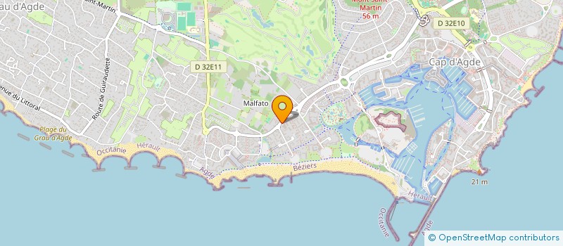 localisation de l'entreprise JOELALEXANDRE à AGDE