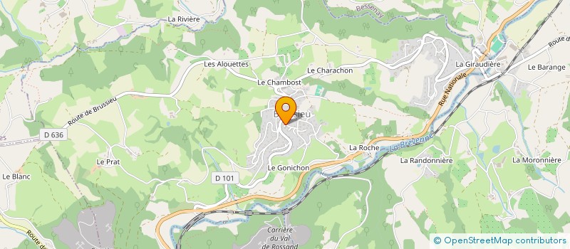 localisation de l'entreprise JOELEC  BRUSSIEU