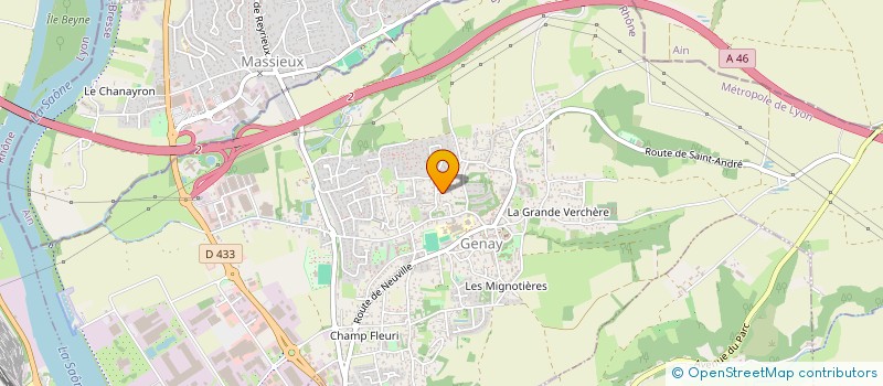 localisation de l'entreprise JOELIMMO  GENAY