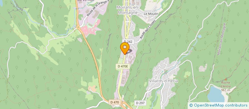 localisation de l'entreprise JOELLE COURTIN JEROME COURTIN JACQUES VAILLAT JEAN VAILLAT  MOIRANS-EN-MONTAGNE