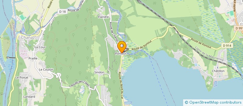 localisation de l'entreprise JOELLE DALMASSO MONTEL  CHANAZ