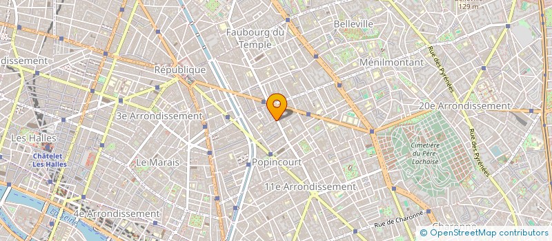 localisation de l'entreprise JOELLE MOD  PARIS