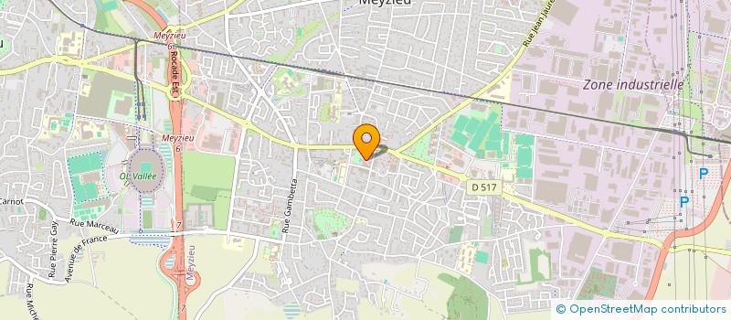 localisation de l'entreprise JOELLE PLUS à MEYZIEU