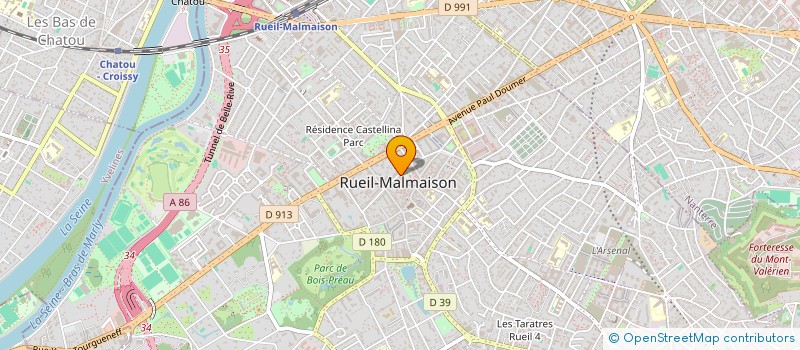 localisation de l'entreprise JOELLE PRUDHOMME à RUEIL-MALMAISON
