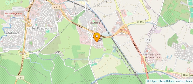 localisation de l'entreprise JOELLE SAFI  PERPIGNAN