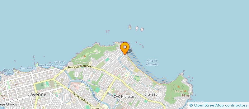 localisation de l'entreprise JOELY  CAYENNE